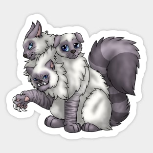 CerPURRus: Lilac Lynx Point Sticker